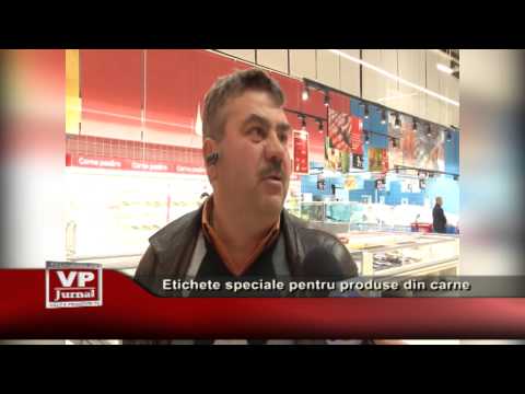 Etichete speciale pentru produse din carne
