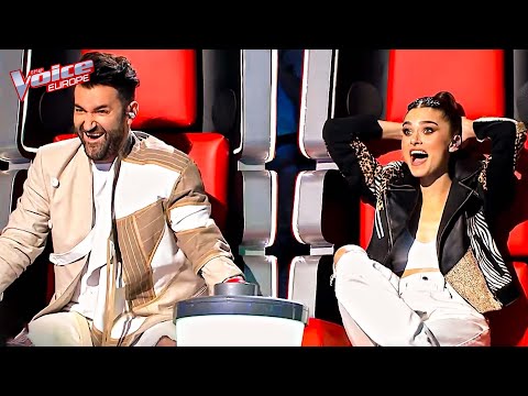 GLORIOUS 4-CHAIR TURNS in The Voice History!