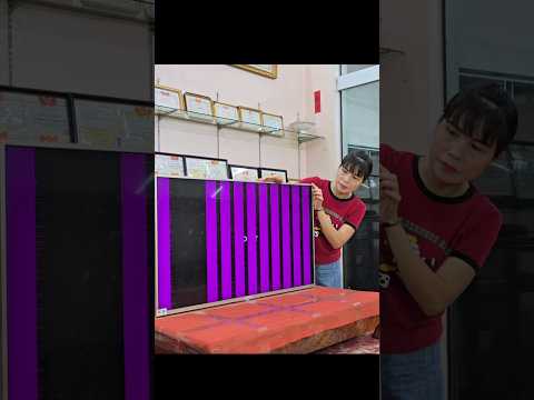 Sửa chữa màn hình TV SONY 43X8000E #tv #video #viralshorts