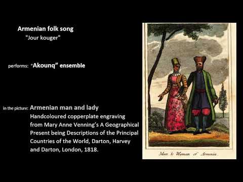 "Akounq" ensemble - Jour kouger (Armenian folk ensemble)