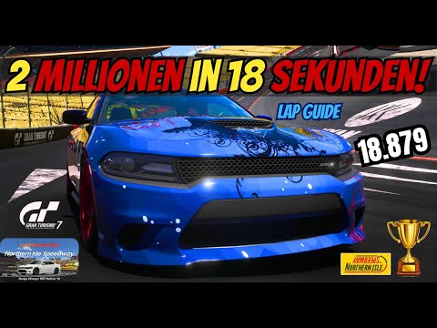 Gran Turismo 7 | Northern Isle Speedway🇺🇸 | Dodge Charger Guide | Lap Time Challenge