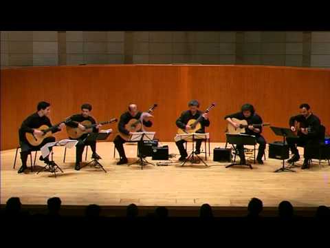 The Pacific Guitar Ensemble plays Grand Solo by Fernando Sor (Arr. Sergio Assad)
