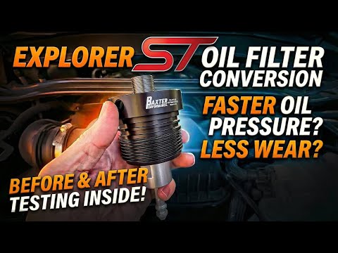 Explorer ST: Ölfilteradapter – Einbau / Testbericht / Überprüfung