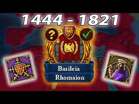 Forming the STRONGEST Nation in EU4 Byzantium Complete Movie