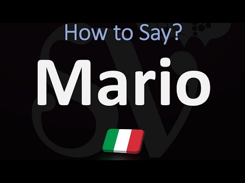 How to Pronounce Mario? (CORRECTLY) | Italian Name Pronunciation