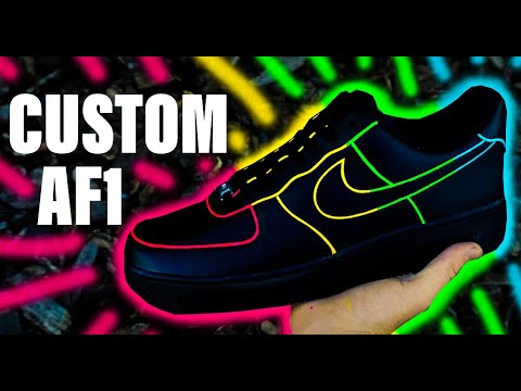 CUSTOM Air Force 1's!! - Jordan Vincent
