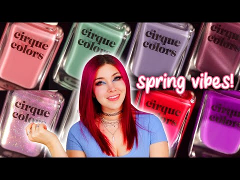 Cirque Colors Daydream Nail Polish Collection Swatch and Review! || KELLI MARISSA