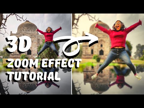 How To Do 3D Zoom Trend on Instagram Reels | 3D Photo Effect Tutorial | 3D Zoom Capcut Tutorial