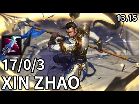 Xin Zhao Jungle vs Kayn - EUW Grandmaster | Patch 13.15