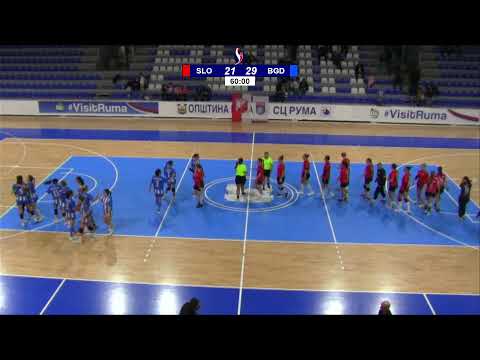 SBRL 3. kolo / Ž / Sloven - ORK Beograd