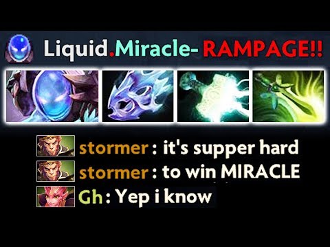 Dota 2 INSANE HARD to Defeat MIRACLE- [ EPIC] 8000 mmr Monkey King - vs - Miracle ARC