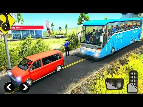 Offroad Bus Mountain Driving Simulator 2019 - Best Android Gameplay