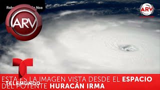 Sorprendente video del avión que vuela directo al ojo del huracán Irma | Al Rojo Vivo
