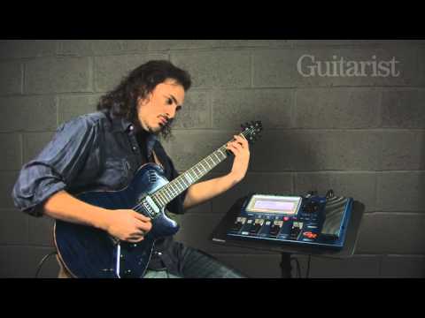 Roland GR-55 video review demo Guitarist Magazine HD