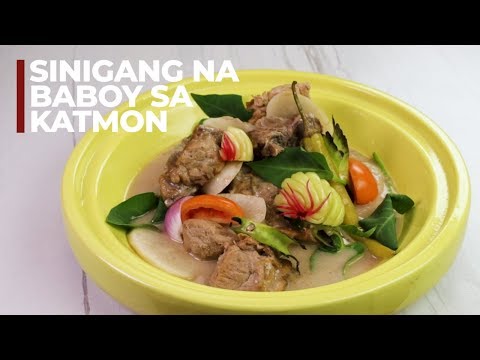How to Make Sinigang na Baboy Sa Katmon