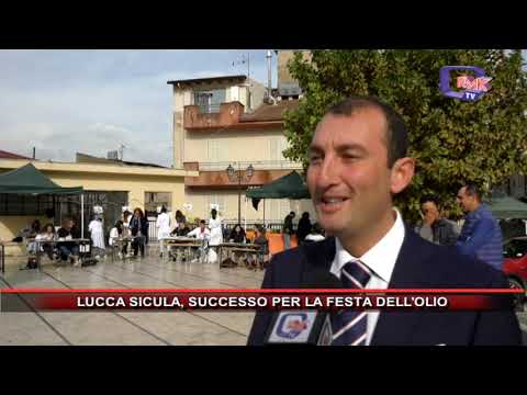 LUCCA SICULA, SUCCESSO PER LA FESTA DELL'OLIO