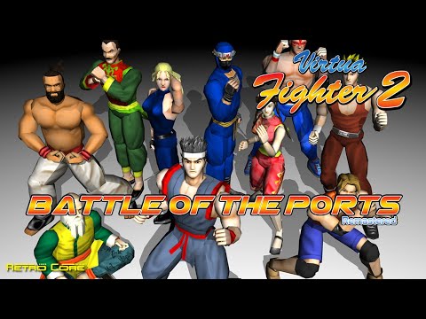 Battle of the Ports Remastered - Virtua Fighter 2 (バーチャファイター2) Show 559 - 60fps
