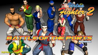 Battle of the Ports Remastered - Virtua Fighter 2 (バーチャファイター2) Show 559 - 60fps