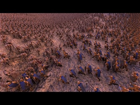 5.000 GOLDEN KNIGHTS vs 40.000 ORCS - Ultimate Epic Battle Simulator