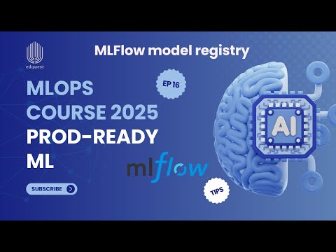 MLflow Model Registry for MLOps | Track, Store, Deploy ML Models