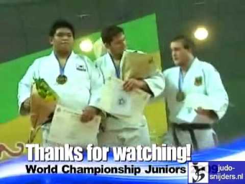 Judo 2009 Paris: Medal Ceremony [+100kg].