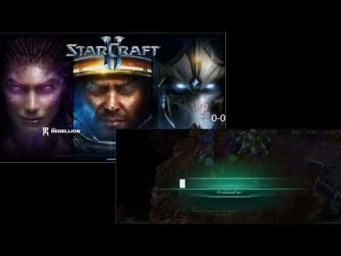 Uthermal vs Harstem Starcraft II Simulselfcast - IMBA units mod best of 7