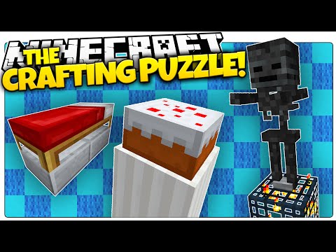 Minecraft | MOST COMPLEX CAKE EVER! | The CRAFTING Puzzle Finale (Minecraft Puzzle Map)