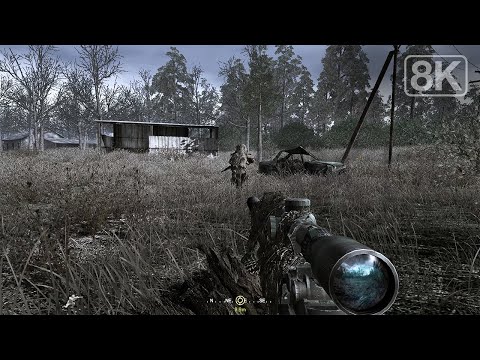 Cod Modern Warfare | Pripyat Outskirts _ Ukraine (All Ghillied up) Modern Warfare Remastered - 8K