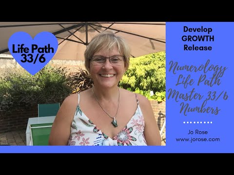 Numerology Master Life Path 33/6 Lessons