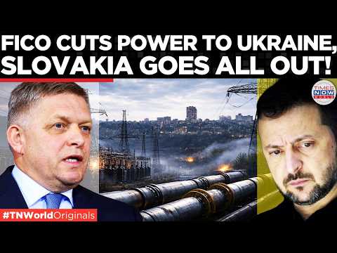 NO OIL, NO POWER! Slovakia Halts Power to Ukraine and Threatens to Block EU Accession