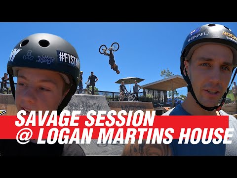 SAVAGE SESSION @ LOGAN MARTINS HOUSE