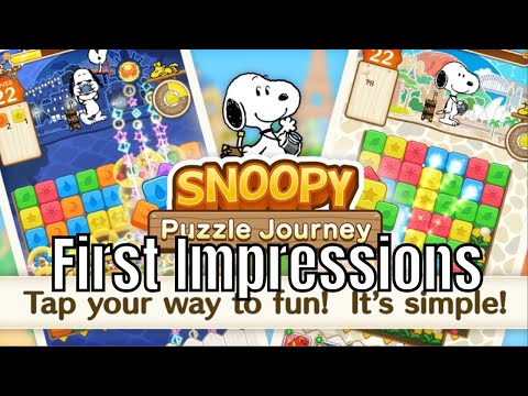 SNOOPY Puzzle Journey: First Impressions/Is It Worth Playing?