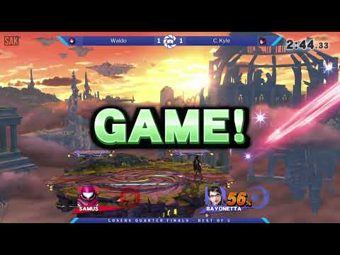 TSL 106 Losers Quarters - Waldo (Samus) vs C. Kyle (Bayonetta)