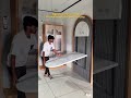 Folding Dining Table Space Saving Furniture Interior Interiordesigner Foldingtable Viral
