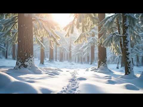Forest Snow Serenity: Piano & Strings for Deep Relaxation