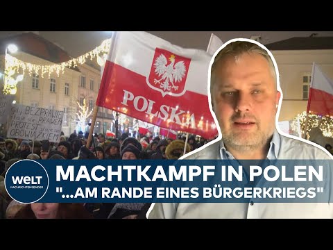 MACHTKAMF IN POLEN: Polizei verhaftet PiS-Politiker "Auseinandersetzung am Rande eines Bürgerkriegs"