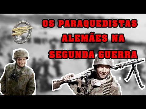 fallschirmjäger, os paraquedistas alemães.