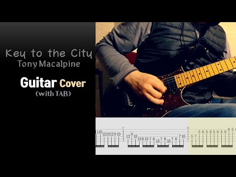 Tony Macalpine -Key to the City Guitar cover (with TAB)
