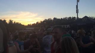 2016 Warped Tour Auburn Washington circle pit The Color Morale (Clip Paper Wings)