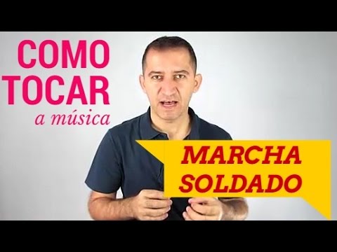 COMO TOCAR TECLADO ONLINE - Como tocar Teclado - Marcha Soldado