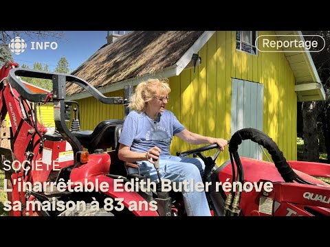 The unstoppable Edith Butler renovates her house at 83