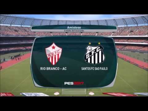 Rio Branco AC x Santos Copa Sao Paulo de Futebol Junior 2017 PES 2017