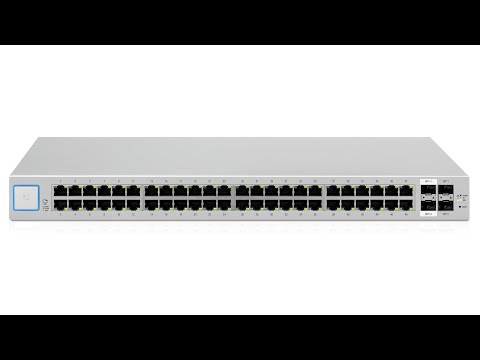 Ubiquiti UniFi Switch 48 Non PoE UNBOXING & SPECIFICATIONS HD