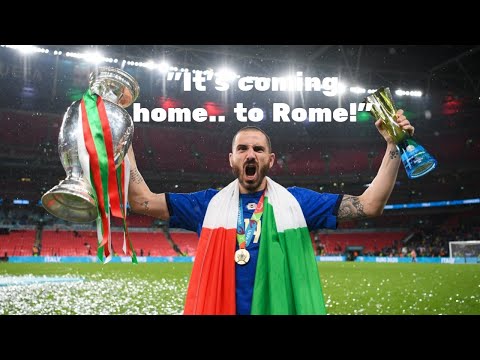 Its coming home... to Rome! Bonucci trolling England after Euro 2020 final