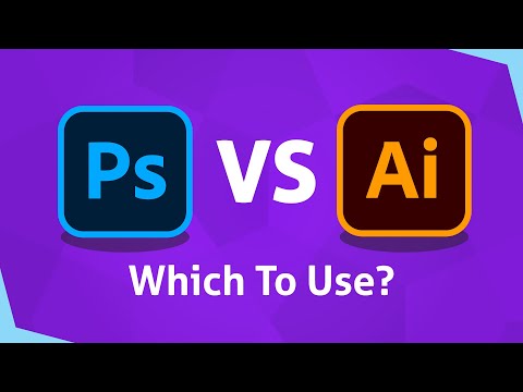 When To Use PhotoShop VS Illustrator