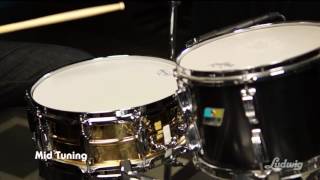Video thumbnail for LB550K 5"x14" Hammered Bronze Phonic Snare Drum by Ludwig Drums