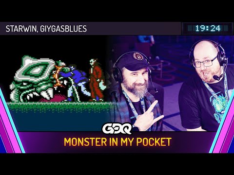 Monster in My Pocket - Any% (Co-op) (AGDQ 2026)