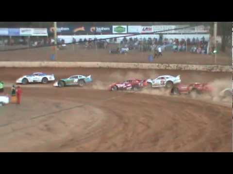 super sedans heat 2 carrick speedway state title 25/2/2012