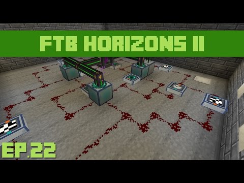 FTB Horizons Daybreaker : Ep.22 - Simple Endergenic Generator Setup
