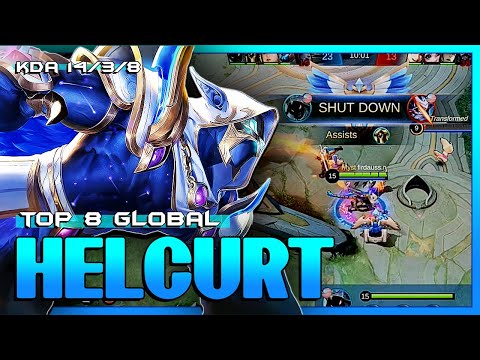 HELCURT HYPERCARRY ??! || Helcurt Gameplay 2020 by TOP 8 GLOBAL || MLBB